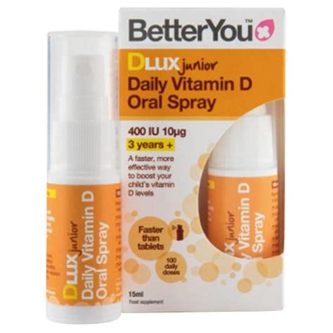 better you vitamin d spray junior